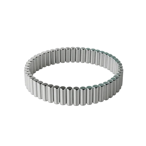 Silver Magnetic Bracelet